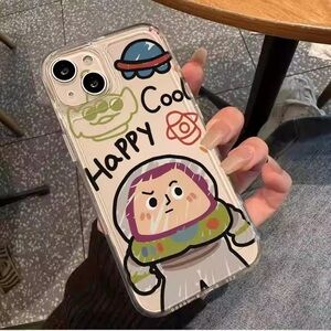 Cool Cartoon Character Phone Case - Black